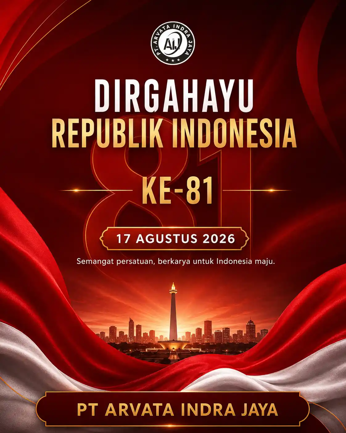 Dirgahayu Republik Indonesia - Pt Arvata Indra Jaya