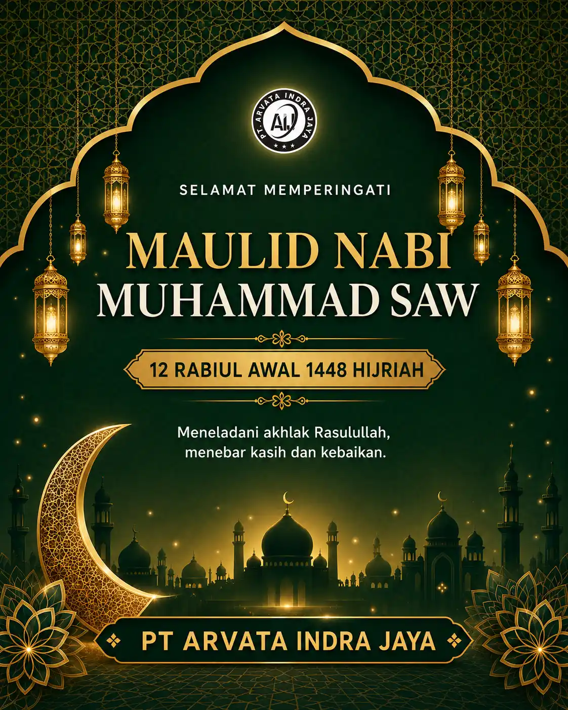 Selamat Memperingati Maulid Nabi Muhammad SAW